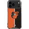 MLB Baltimore Orioles Split iPhone 17 Pro Max Clear Case