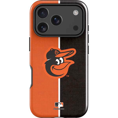 MLB Baltimore Orioles Split iPhone 17 Pro Max Impact Case