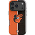 MLB Baltimore Orioles Split iPhone 17 Pro Max Impact Case