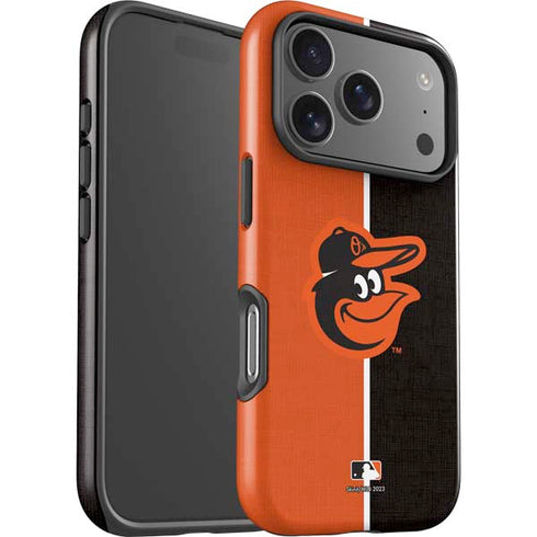 MLB Baltimore Orioles Split iPhone 17 Pro Max Impact Case