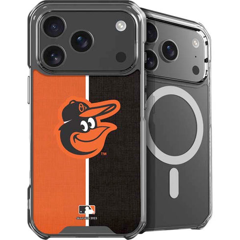 MLB Baltimore Orioles Split iPhone 17 Pro Max MagSafe Case