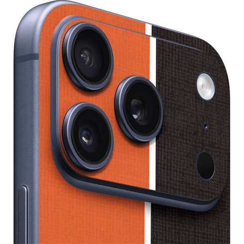MLB Baltimore Orioles Split iPhone 17 Pro Skin