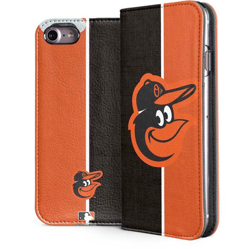 MLB Baltimore Orioles Split iPhone 7 Folio Case