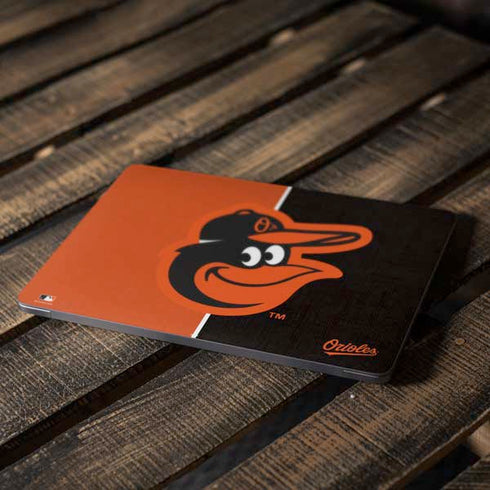 MLB Baltimore Orioles Split Apple MacBook Air Skin