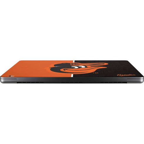 MLB Baltimore Orioles Split Apple MacBook Pro 14-inch Skin