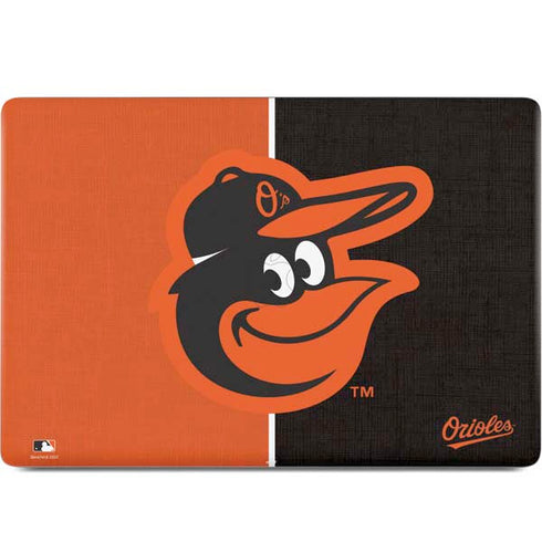 MLB Baltimore Orioles Split MacBook Skins