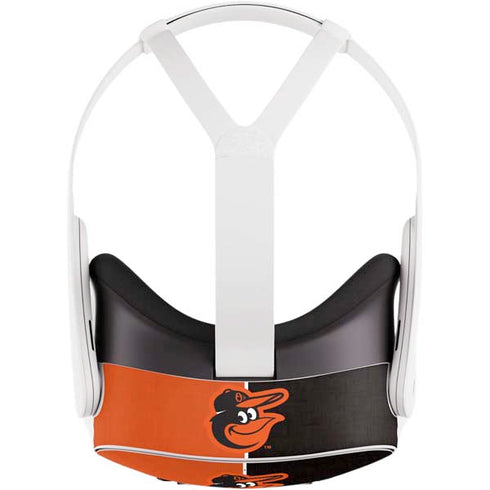 MLB Baltimore Orioles Split Meta Quest 3S Skin