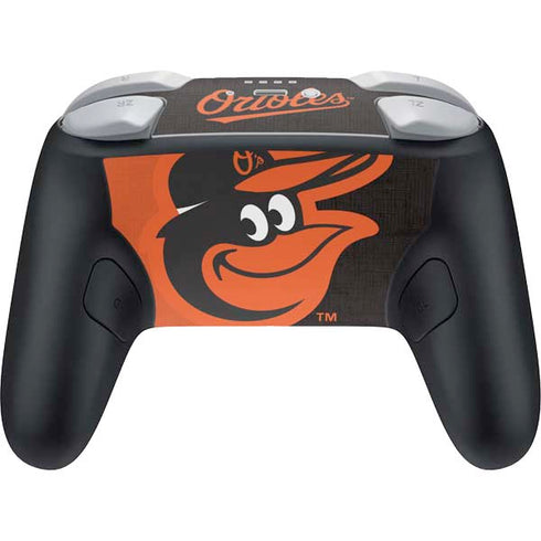 MLB Baltimore Orioles Split Nintendo Switch 2 (2025) Pro Controller Skin