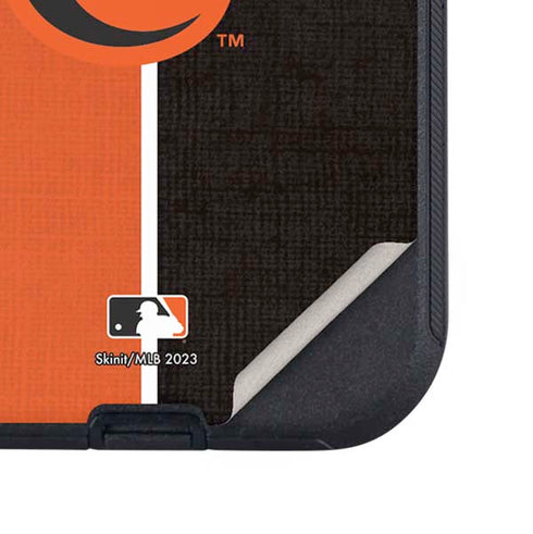 MLB Baltimore Orioles Split Otterbox Defender iPhone Skin