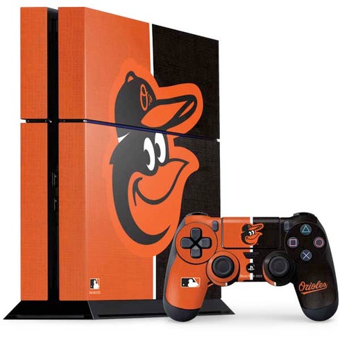 MLB Baltimore Orioles Split PlayStation PS4 Skins
