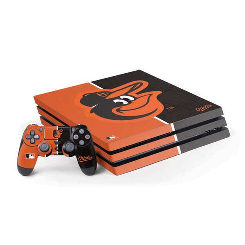 MLB Baltimore Orioles Split PlayStation PS4 Skins