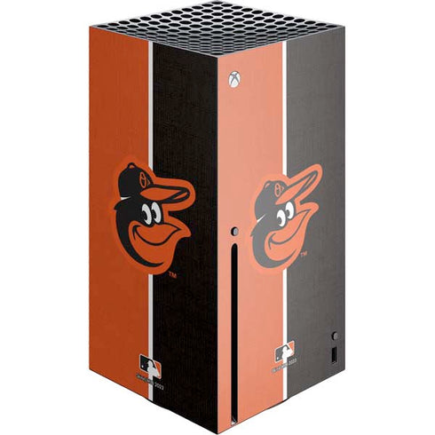 MLB Baltimore Orioles Split Xbox Series X Skins