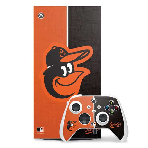 MLB Baltimore Orioles Split Xbox Series X Skins