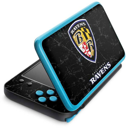 NFL Baltimore Ravens - Alternate Distressed Nintendo Skins