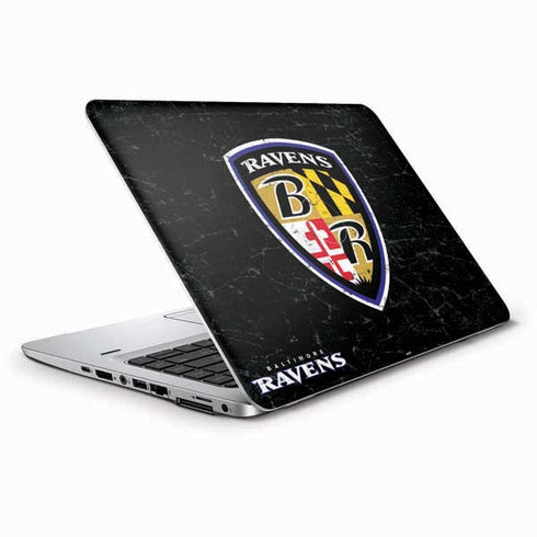 NFL Baltimore Ravens - Alternate Distressed HP Elitebook Skin