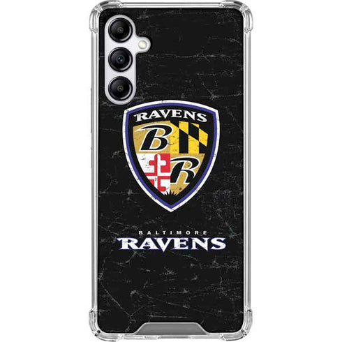NFL Baltimore Ravens - Alternate Distressed Gabb Phone 4 Clear Case