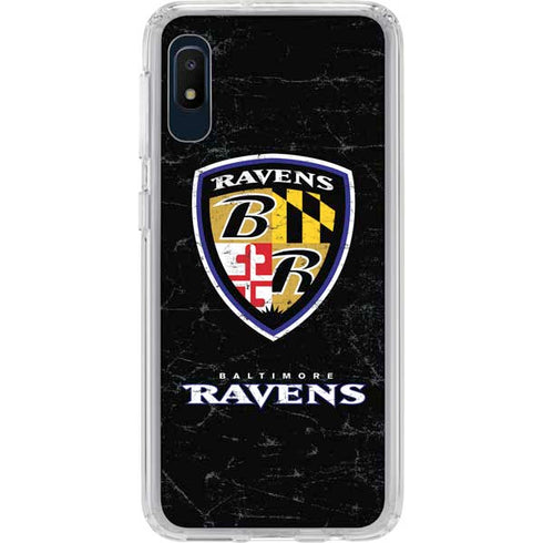 NFL Baltimore Ravens - Alternate Distressed Galaxy Cases