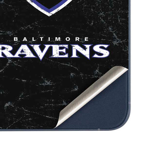 NFL Baltimore Ravens - Alternate Distressed Galaxy A36 5G Skin