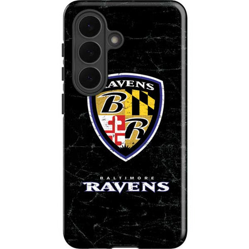 NFL Baltimore Ravens - Alternate Distressed Galaxy S26 Plus Impact Case