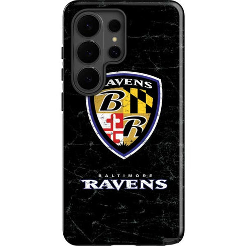 NFL Baltimore Ravens - Alternate Distressed Galaxy S26 Ultra Impact Case