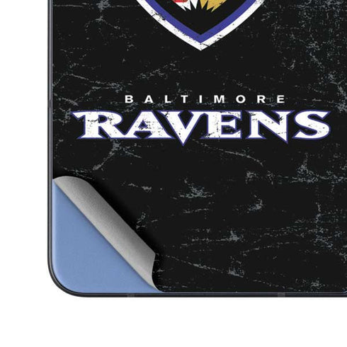 NFL Baltimore Ravens - Alternate Distressed Galaxy Z Fold5 5G Skin