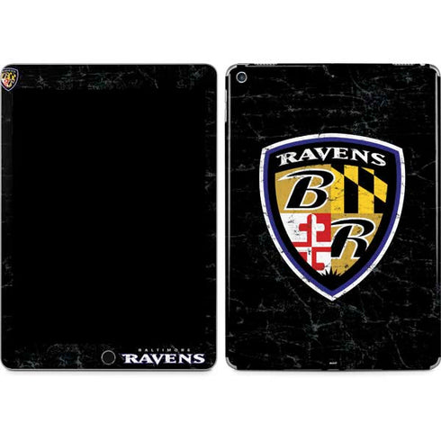 NFL Baltimore Ravens - Alternate Distressed iPad Skins