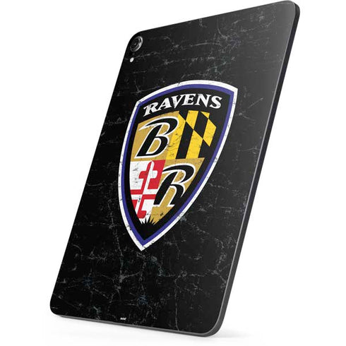NFL Baltimore Ravens - Alternate Distressed Apple iPad Pro Skin