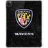 NFL Baltimore Ravens - Alternate Distressed iPad Pro 11in (2024) Clear Case