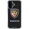 NFL Baltimore Ravens - Alternate Distressed iPhone 16 Plus Clear Case