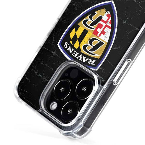 NFL Baltimore Ravens - Alternate Distressed iPhone 16 Pro Max MagSafe Case