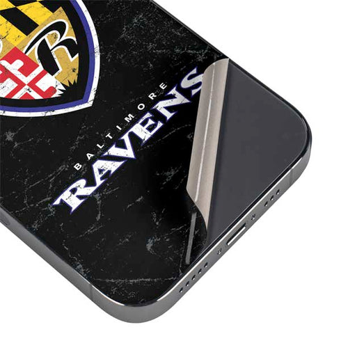 NFL Baltimore Ravens - Alternate Distressed iPhone 16 Pro Skin
