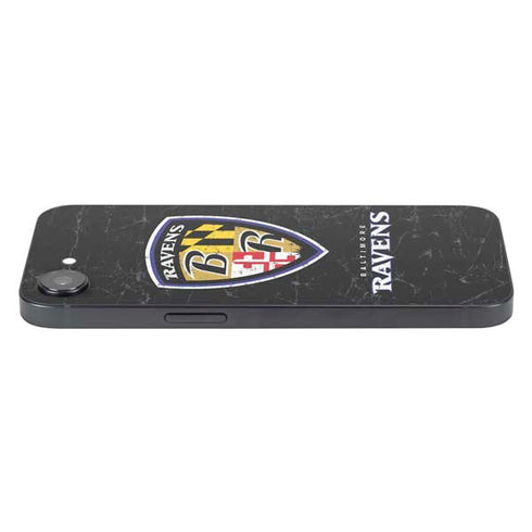 NFL Baltimore Ravens - Alternate Distressed iPhone 16e Skin