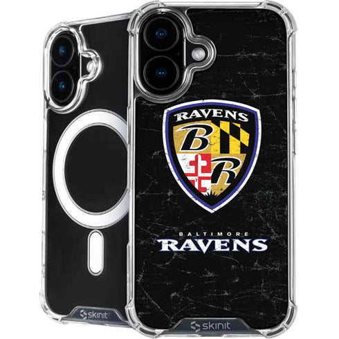 NFL Baltimore Ravens - Alternate Distressed iPhone 17 MagSafe Case