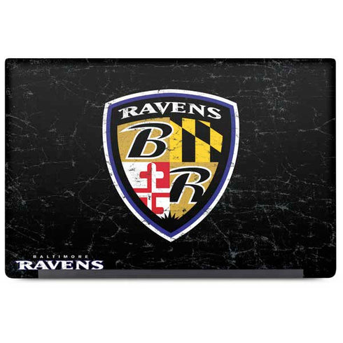 NFL Baltimore Ravens - Alternate Distressed Dell Latitude Skin