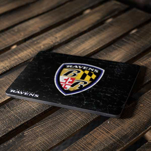 NFL Baltimore Ravens - Alternate Distressed Apple MacBook Air Skin