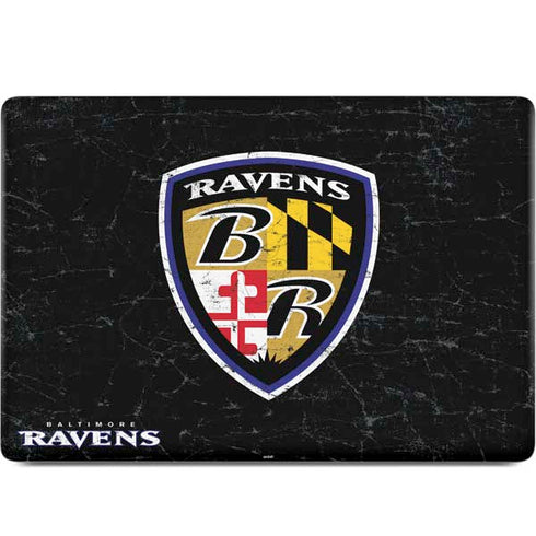 NFL Baltimore Ravens - Alternate Distressed MacBook Skins