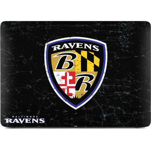 NFL Baltimore Ravens - Alternate Distressed Apple MacBook Pro 16-inch Skin