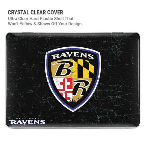 NFL Baltimore Ravens - Alternate Distressed MacBook Cases