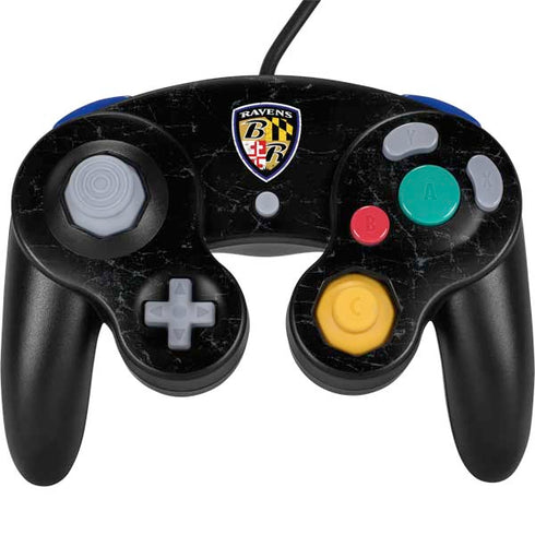 NFL Baltimore Ravens - Alternate Distressed Nintendo Skins