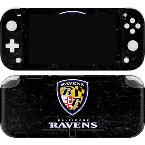 NFL Baltimore Ravens - Alternate Distressed Nintendo Skins