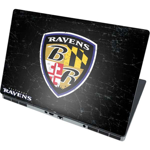 NFL Baltimore Ravens - Alternate Distressed Dell Precision Skin