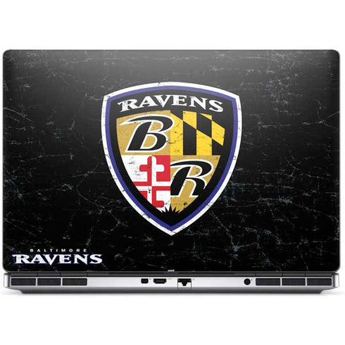 NFL Baltimore Ravens - Alternate Distressed Dell Precision Skin