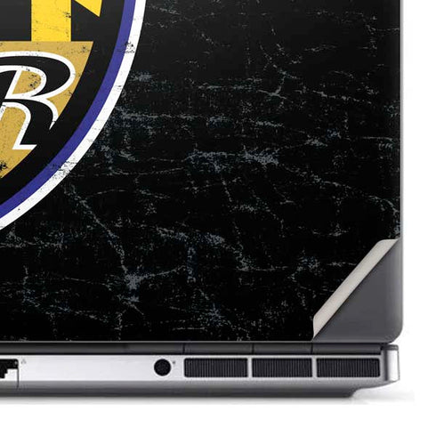 NFL Baltimore Ravens - Alternate Distressed Dell Precision Skin