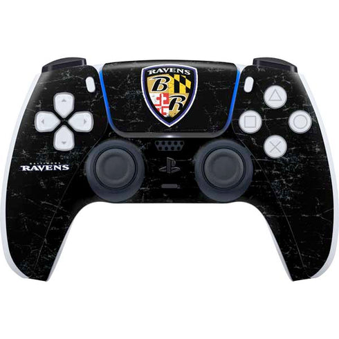 NFL Baltimore Ravens - Alternate Distressed PlayStation PS5 Skins