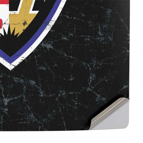 NFL Baltimore Ravens - Alternate Distressed PS5 Pro Console Skin