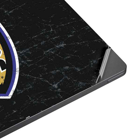 NFL Baltimore Ravens - Alternate Distressed Surface Laptop 7 15in Skin