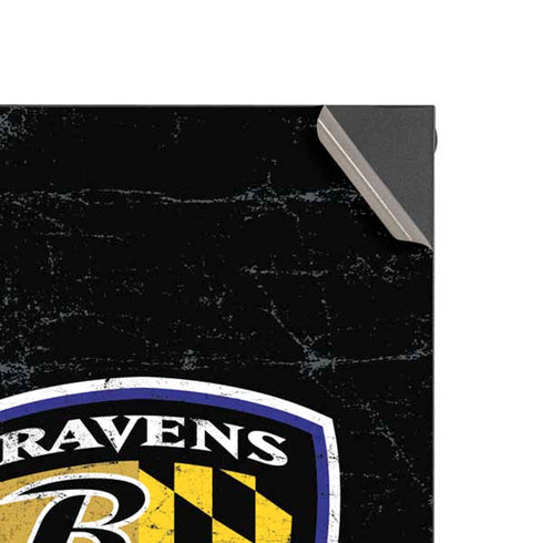 NFL Baltimore Ravens - Alternate Distressed XBox Series X Digital Edition Console Skin