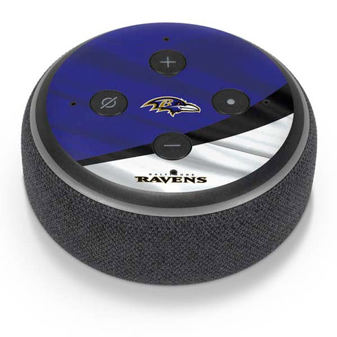 NFL Baltimore Ravens Amazon Echo Dot Skin