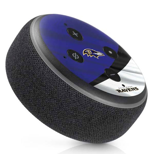 NFL Baltimore Ravens Amazon Echo Dot Skin