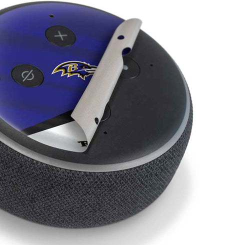 NFL Baltimore Ravens Amazon Echo Dot Skin